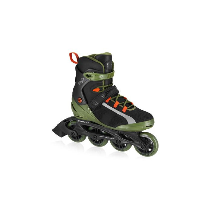 MrFIT Pánské fitness kolieskové korčule, ABEC7 Carbon, veľ. 41