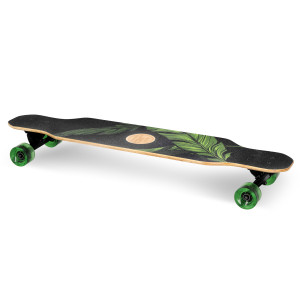 LONGBAY PRO Longboard 104 x 24 cm, ABEC7, zeleno-černý