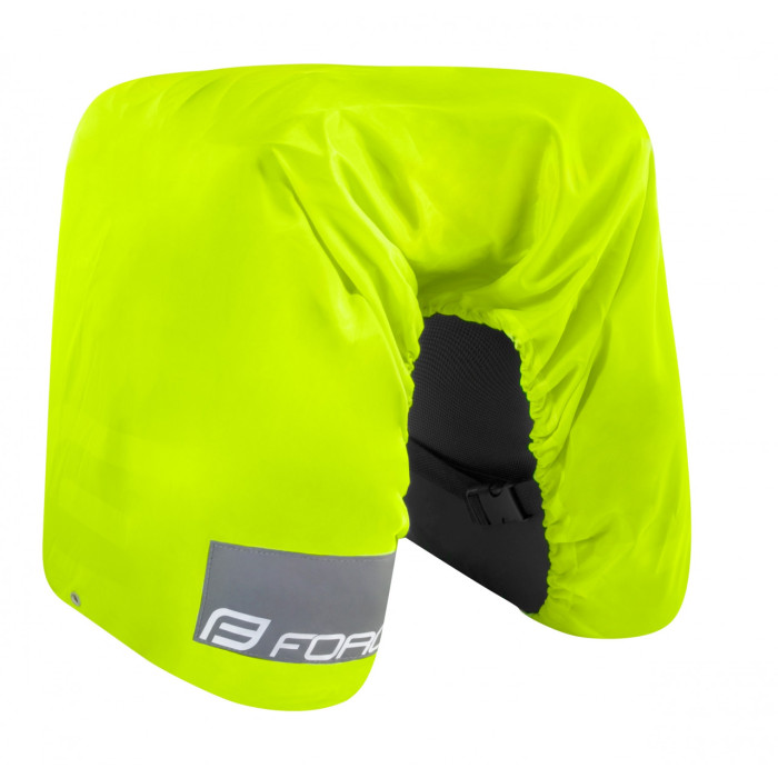 FORCE pláštenka WRAP na zadnú tašku, fluo + reflex