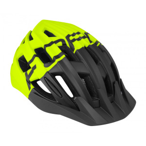 FORCE prilba CORELLA MTB, čierno-fluo