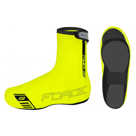 FORCE návleky tretier PU DRY MTB, fluo