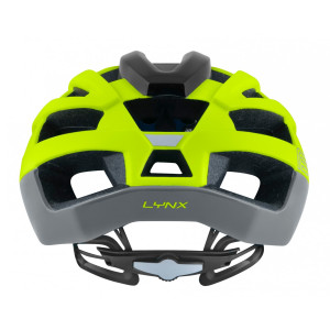 FORCE prilba LYNX, fluo-šedá