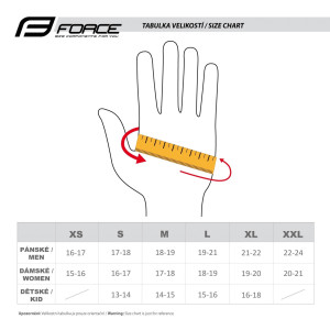 FORCE rukavice DARTS gél, bez zapínania, modro-šedé