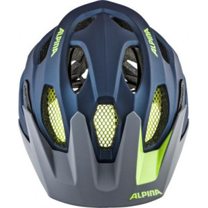 ALPINA Cyklistická prilba Carapax 2.0 tmavomodrá-neon