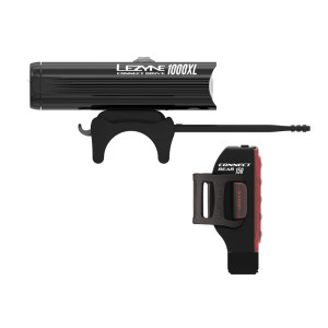 Lezyne set svetiel CONNECT DRIVE PRO 1000XL a STRIP CONNECT