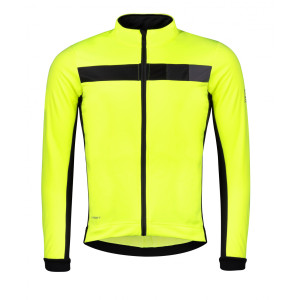 FORCE bunda FROST softshell pánska, fluo-čierna