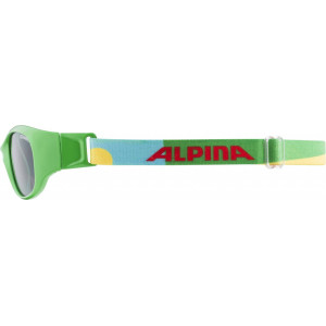 ALPINA Detské okuliare SPORT FLEXXY KIDS zelené puzzle