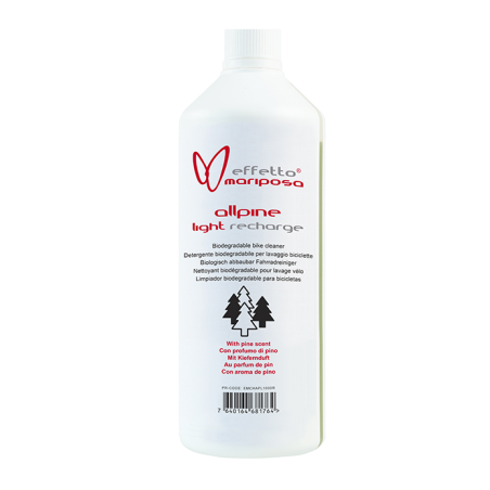 Effetto Mariposa Allpine Light Recharger 1000ml čistiaci prostriedok, náplň