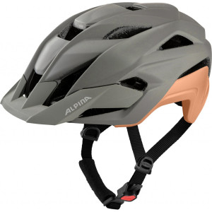 ALPINA Cyklistická prilba KAMLOOP moon grey-peach mat