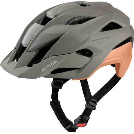 ALPINA Cyklistická prilba KAMLOOP moon grey-peach mat