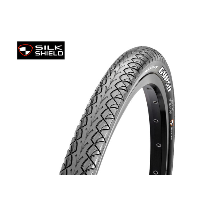 Maxxis plášť GYPSY EBIKE/SHILKSHIELD/REFLEX 700X38C, drôt