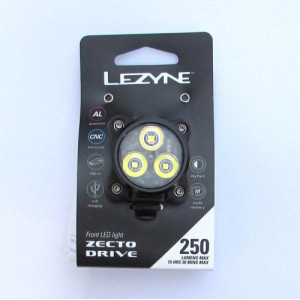 LEZYNE Predné svetlo ZECTO DRIVE, 250 Lumenov