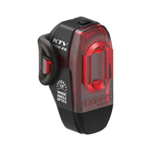 LEZYNE Zadné svetlo KTV DRIVE PRO čierne, 75 Lumenov, USB