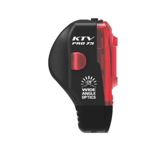 LEZYNE Zadné svetlo KTV DRIVE PRO čierne, 75 Lumenov, USB