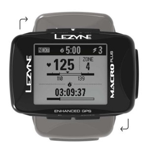 LEZYNE Cyklocomputer Macro PLUS GPS