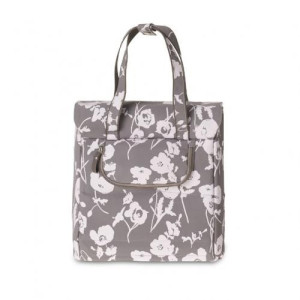 BASIL Taška na nosič ELEGANCE Shopper, tmavošedá elegantná, nákupná