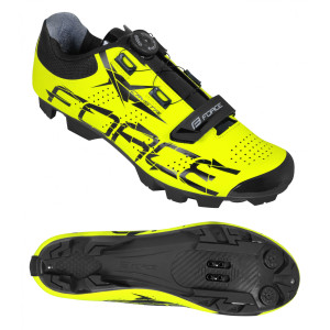 FORCE tretry MTB CRYSTAL, fluo