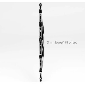 absoluteBLACK SRAM Oval Boost 148 čierny