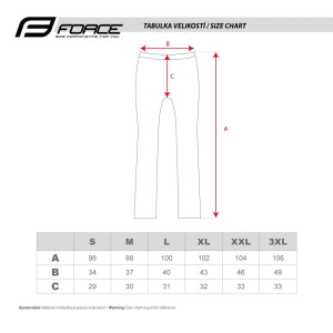 FORCE nohavice STORY voľné, čierne