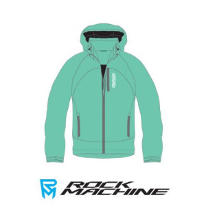 Rock Machine Bunda dámska softshell veľ.: M, mentol green