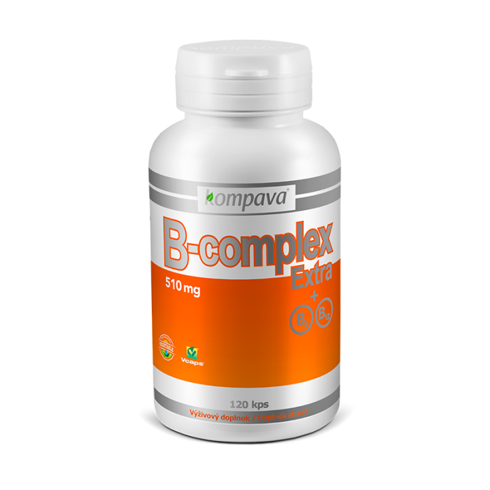 B-complex Extra 510 mg/120 kps