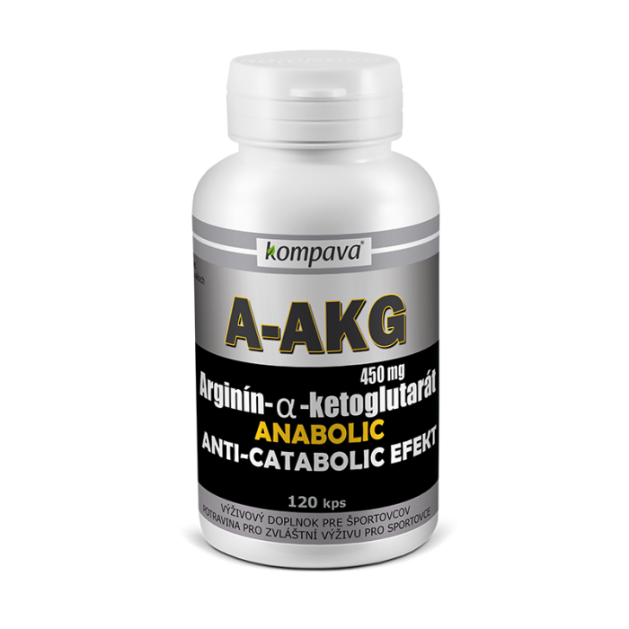 Arginín A-AKG, 450 mg/120 kps