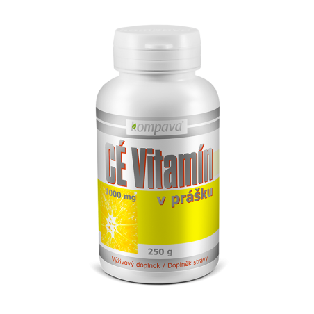 CÉ Vitamín v prášku 250 g/1000mg