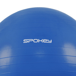 FITBALL Fitness lopta šedá 65 cm vrátane pumpičky