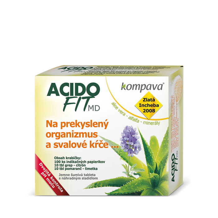 Kompava AcidoFit MD - MIX 20tbl. + 100ks papierikov