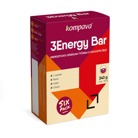 Kompava 3Energy Bar Sixpack