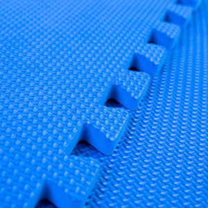 SCRAB Ochranná puzzle podložka, 61 x 61 x 1,2 cm, modrá