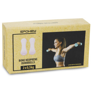 BONE Sada neoprénových činiek 2x 0,5 kg