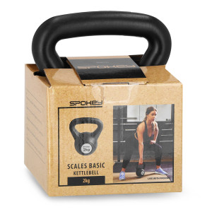 SCALES BASIC Kettlebell plastová činka 2 kg