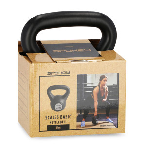 SCALES BASIC Kettlebell plastová činka 2 kg