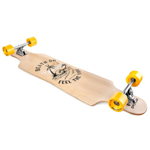 LONGBAY Longboard 94 x 23,5 cm, ABEC7