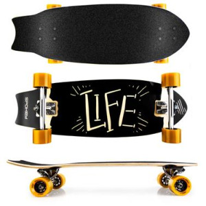 LIFE Longboard 67,5 x 25,5 cm, ABEC7