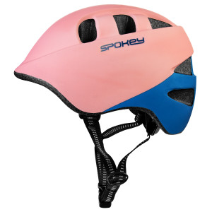 CHERUB Detská cyklistická prilba IN-MOLD, 52-56 cm, ružovo-modrá